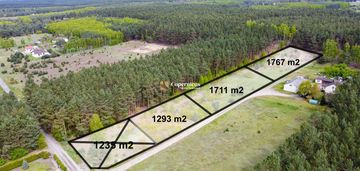 Działka blisko lasu, cisza i spokój! bez prowizji.