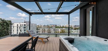 Luksusowy penthouse z jacuzzi i sauną na tarasie!