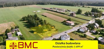 Działka budowlana woźniki dyrdy 1699m2
