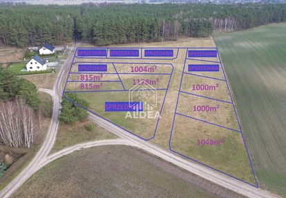 Działki budowlane 19km od bydgoszczy