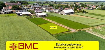 Działka budowlana radonia 855m2