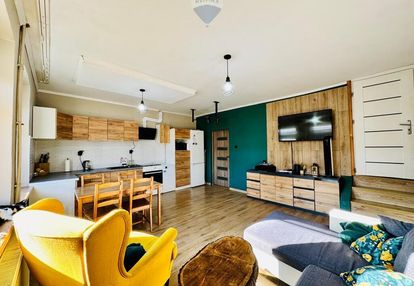 Dwupoziomowe mieszkanie z ogródkiem w pszowie