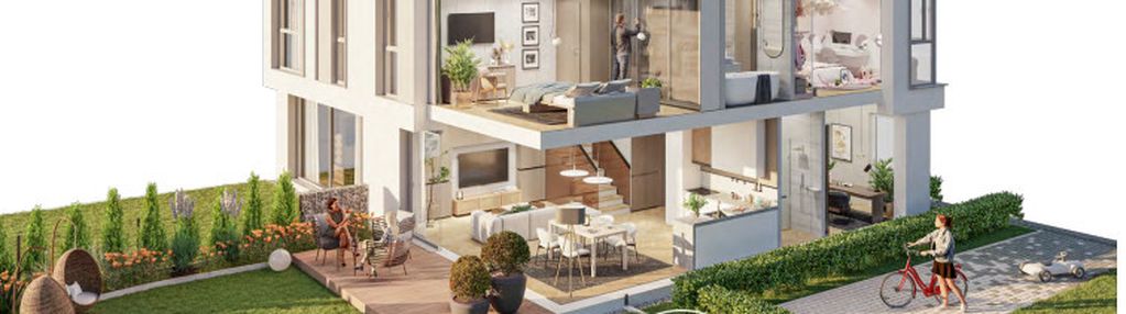 Wawer las i 128,35m2 i segment skrajny i ogródek