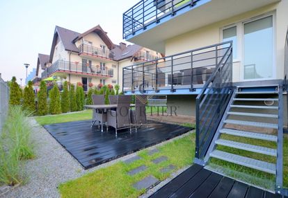 Ogród 120 m2 - piwnica 6 m2 - balkon 19 m2 - nowe