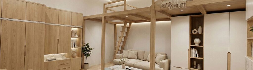 Kawalerka  z antresolą na bałutach