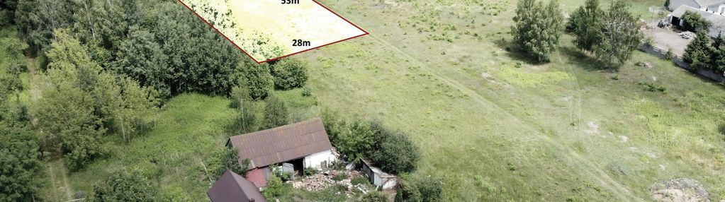 Dziechciniec ładna działka 1513m2 na górce