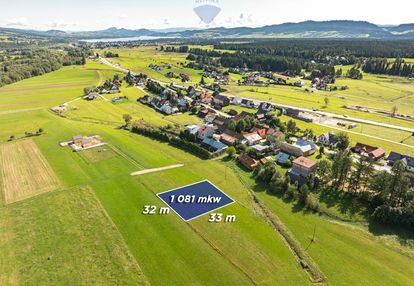 Działka budowlana – harklowa, gm. nowy targ