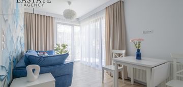 Stylowe mieszkanie blisko gumed, balkon i garaż