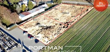 Działka pod zabudowę produkcyjno - magazynową.