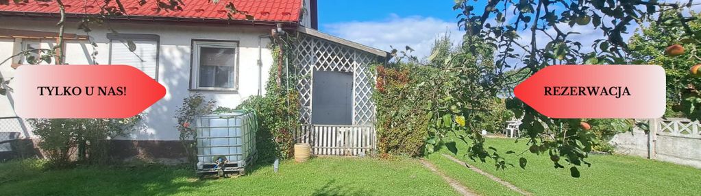 Dom z dużą działką/garaż/rezerwacja