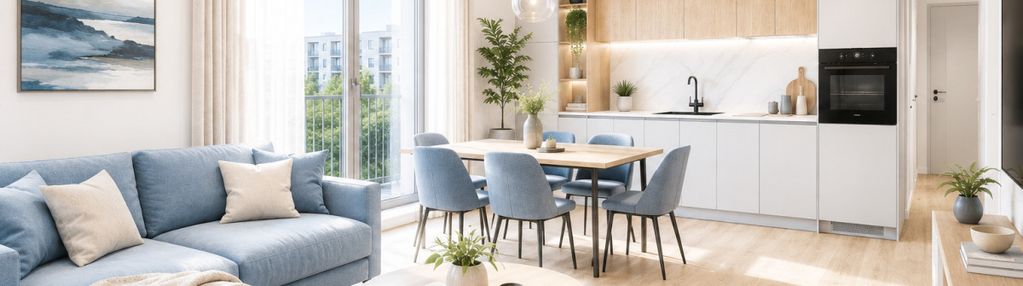 Promocja. przestronne 63 m² z dużym balkonem.