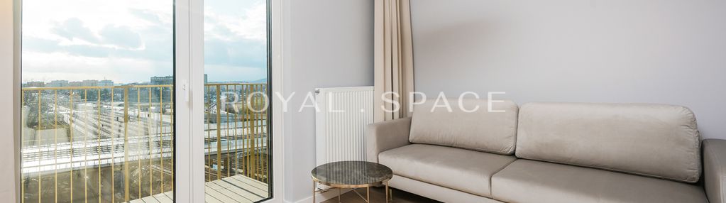 Jasny apartament z balkonem przy bonarce