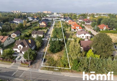 Długa działka pod zabudowę jednorodzinną