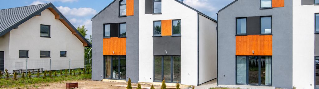 Nowoczesny bliźniak 110 m² z ogrodem