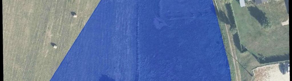 Działka usługowa ujście