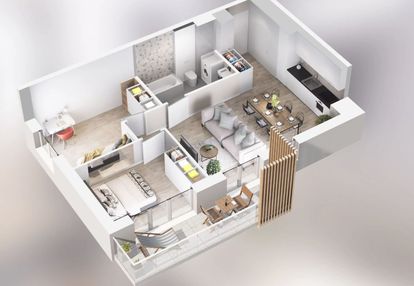 3 pokoje | gotowe mieszkanie przy parku śląskim