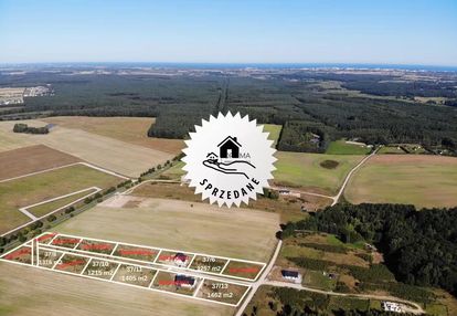 Okazja! 1215m2 w ząbrowie - 8km od kołobrzegu z wz