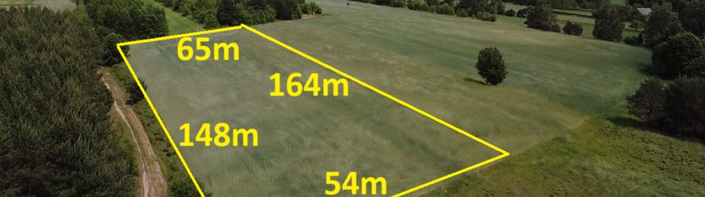 Świetna działka w malowniczej okolicy nowosady