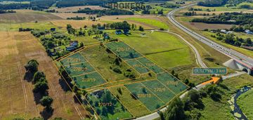 Dz. budowlana mieszkaniowo- usługowa pod olsztynem