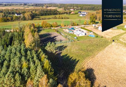 Działka budowlana 1434m2 przy lesie | trąbki małe