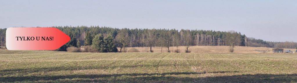 Tylko u nas działka w spokojnej okolicy