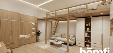 Kawalerka  z antresolą na bałutach