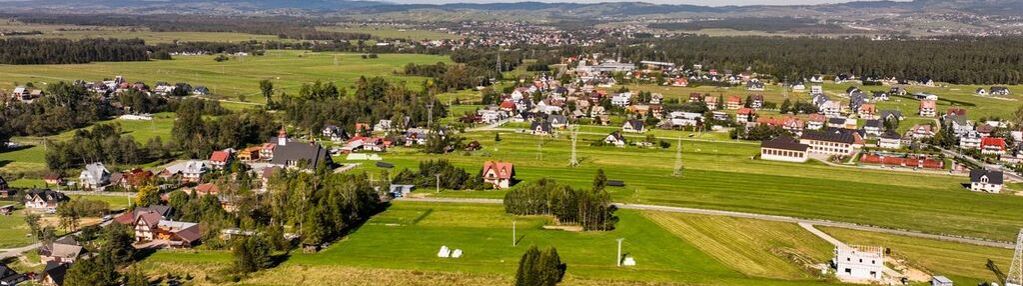 Działka z widokiem na tatry w zaskalu.