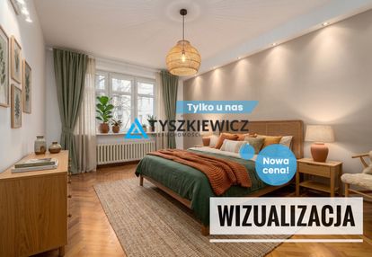 Przestronne mieszkanie w samym centrum miasta.