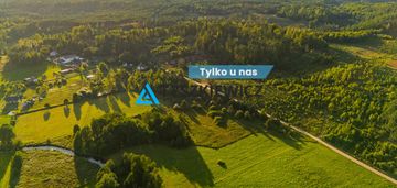 Przepiękna działka z widokiem na rzekę słupię.