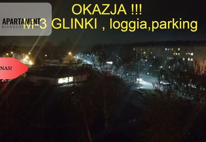 Okazja m-3 loggia parking glinki