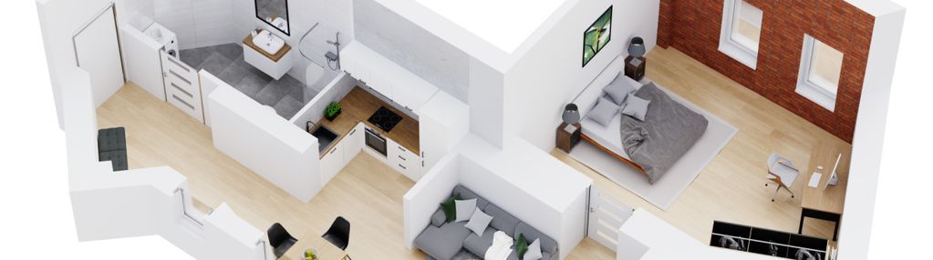 Dwupokojowe mieszkanie w odrestaurowanej kamienicy