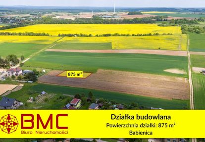 Działka budowlana babienica 875m2
