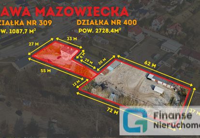 Działki usługowe na sprzedaż – rawa mazowiecka