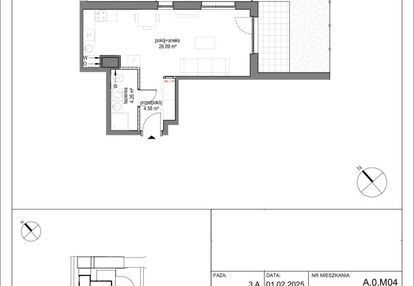 Komfortowa kawalerka z ogrodem 22m2 gdańsk brzeźno