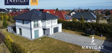 Piekny dom nad morzem