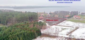 Budowlana działka z własnym lasem - rydzewo