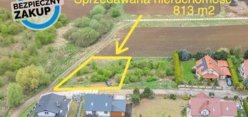 Działka budowlana mpzp juszkowo 813 m2!