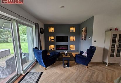 Dom z przepięknym ogrodem i dużą działką