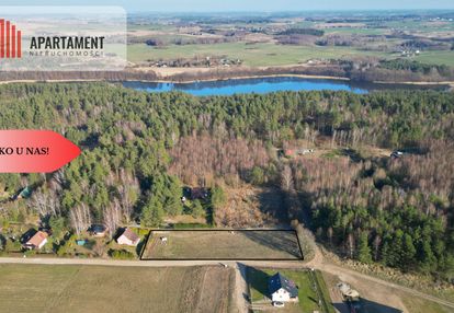 Działka o pow. 2500 m2 nad jeziorem !