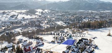 Działka budowlana z drogą - zwijacze, zakopane