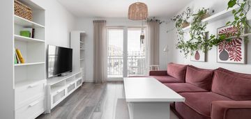 Jasne i funkcjonalne mieszkanie 46,6 m² z balkonem