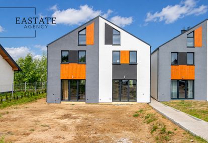 Nowoczesny bliźniak 110 m² z ogrodem