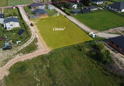 Sochaczew, piękna działka z wz, 1363 m2,