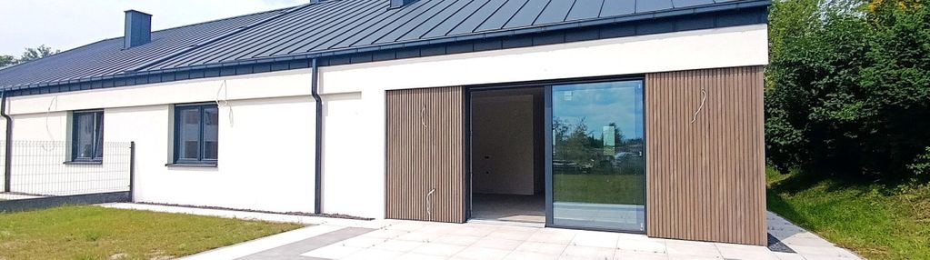 Parterowy dom w otoczeniu jezior | garaż | taras