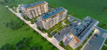 Słoneczne 2 pokojowe mieszkanie z tarasem zielonym