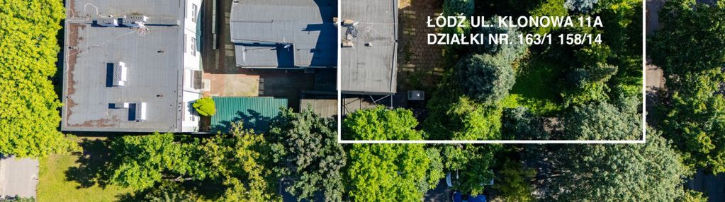 Działka inwestycyjna – łódź, ul. klonowa 11a