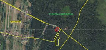 Leśna działka budowlana