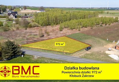 Działka budowlana pnb kłobuck zakrzew 972m2