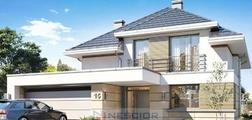 Nowoczesny dom - wola suchożebrska, działka 1057m2
