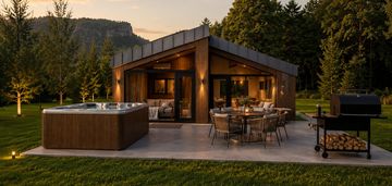 Nowoczesna stodoła | prywatna sauna | jacuzzi | 300 m od zalewu